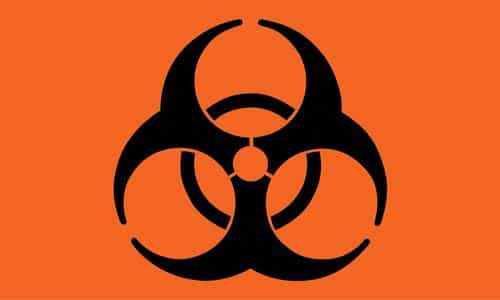 Lippu Biohazard 150 x 90 cm - Liput - LIPPU63 - 1