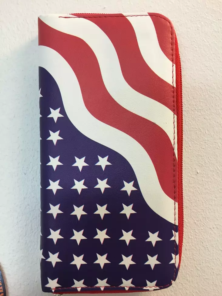 Lompakko, USA:n lippu - Lompakot ja rahakukkarot - KN233 - 1