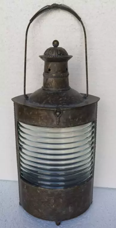 Metallilyhty Kyoto, tummanruskea - Lyhty valaistus kynttilät - LYHTY23 - 1