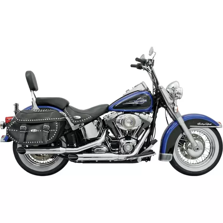 MUFFLER FIREPOWER SLASH CUT CHROME - Pakoputket ja niiden osat - 18010433 - 1