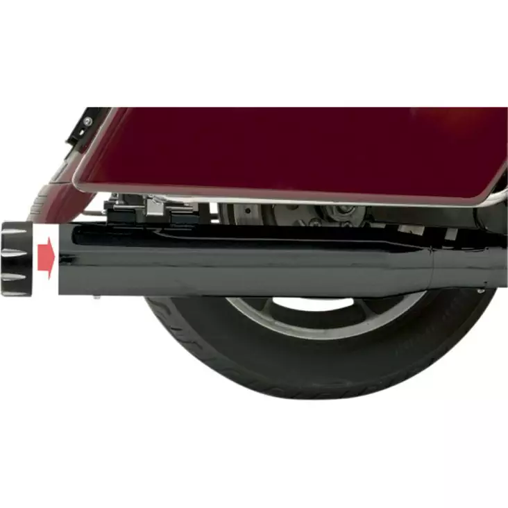 MUFFLER QUICK CHANGE BLACK - Pakoputket ja niiden osat - 18010543 - 1