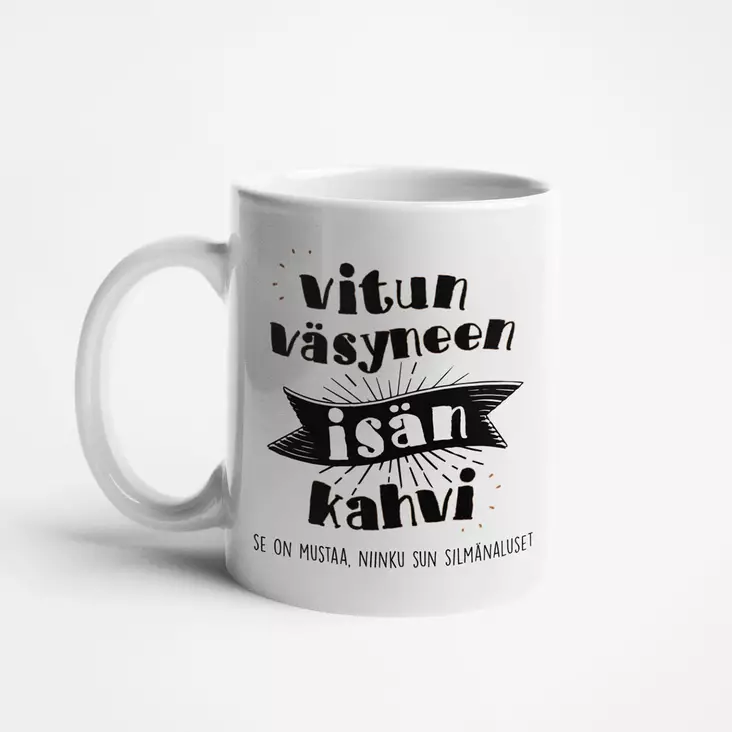 Muki, Isän kahvi vitun väsyneen - Astiat - LKM293 - 1