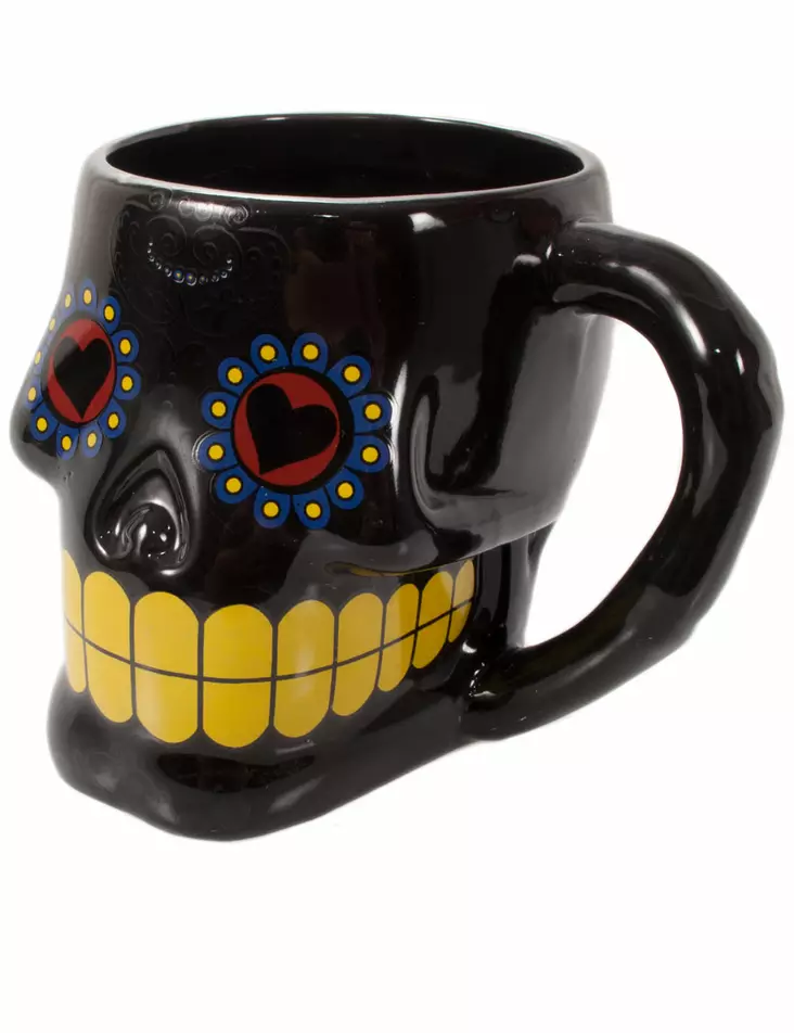 Muki-coloured skull-musta-LKM73 - Astiat - LKM73 - 1