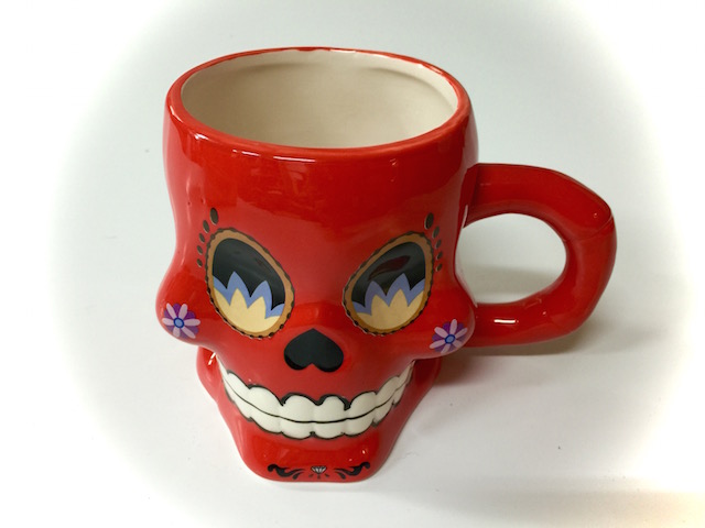 Muki,Sugar Skull Smile, eri värejä - Astiat - LKM103 - 1