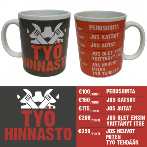Muki, Työhinnasto - Mukit - LKM313 - 1