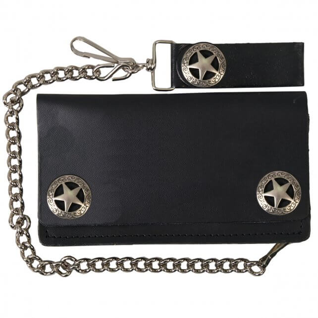 Nahkalompakko-Hot Leathers-Western Star-etukuva - Lompakot ja rahakukkarot - KN303 - 1