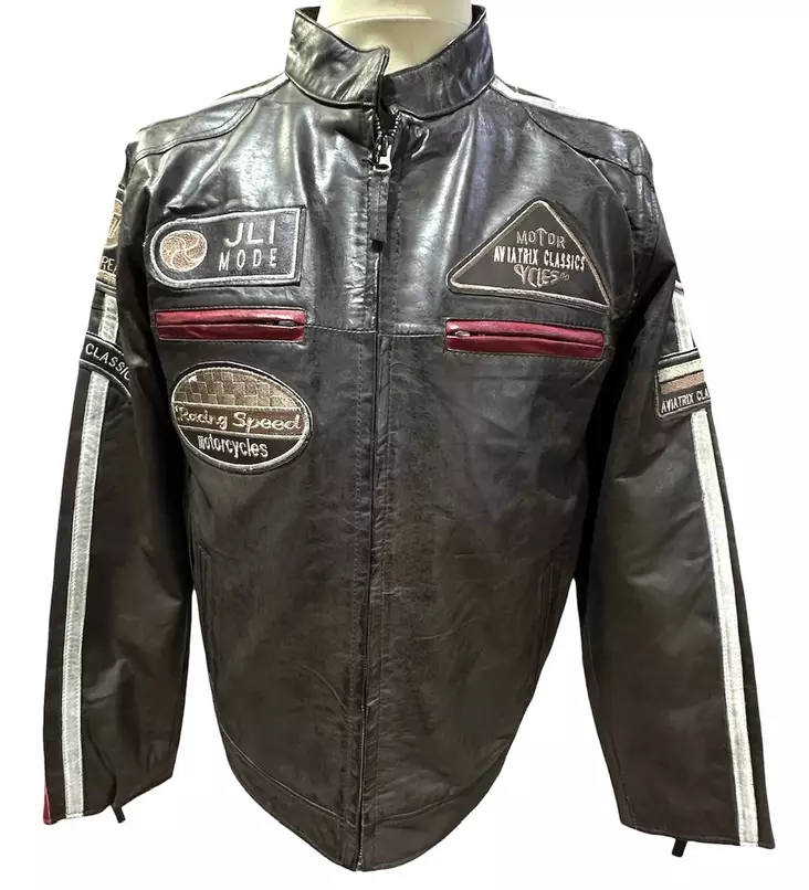 Nahkatakki, JLI Mode Nappa brown - Nahkatakit - T633 - 1