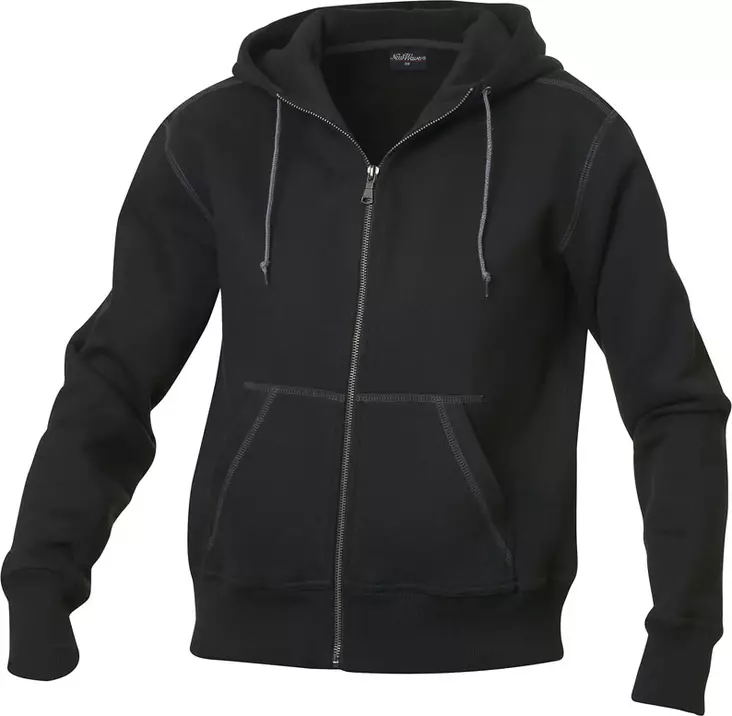 Naisten huppari musta blankko new wave - Hupparit - CU593 - 1