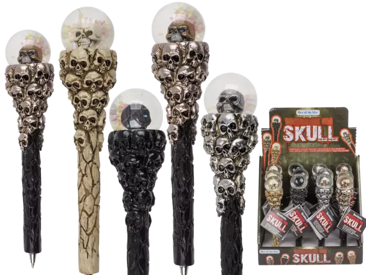 Pääkallo kynä kristallipallokallokynä - Kynät toimisto - KYNA3 - 1