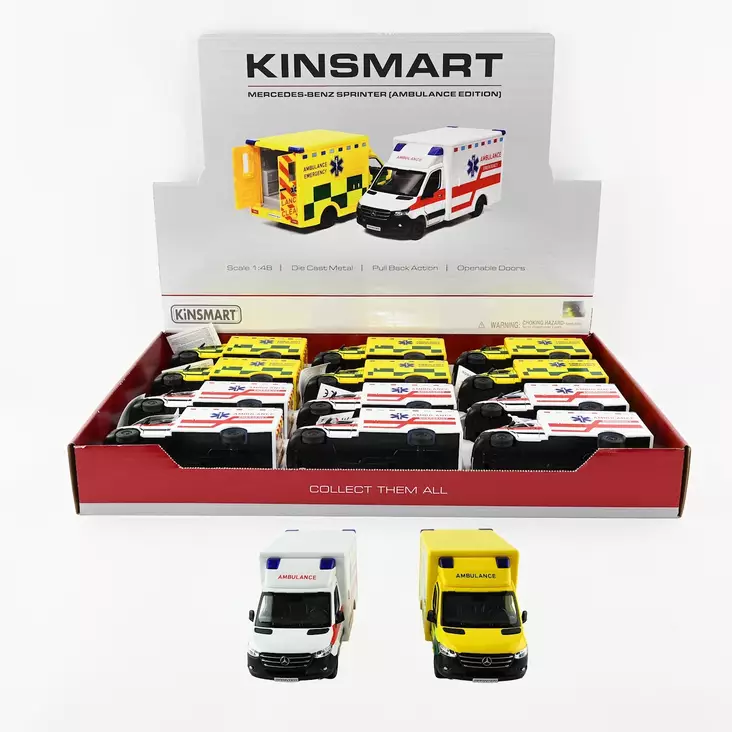 Pienoismalli Ambulanssi 1:48, 13 cm - Pienoismallit - LELU363 - 1