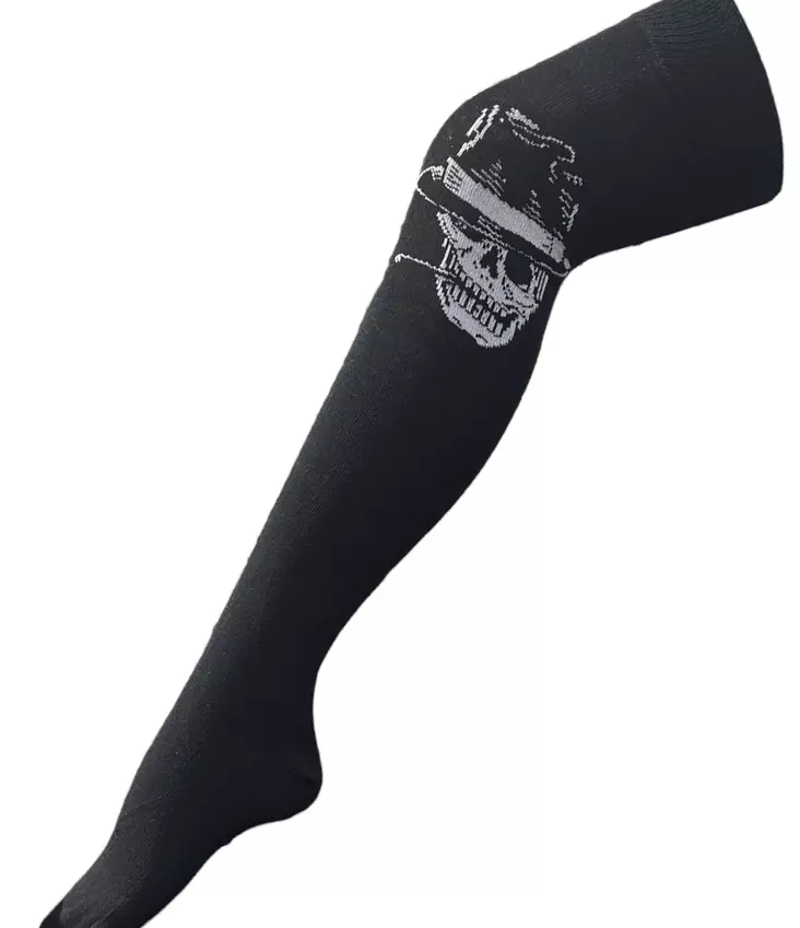 Pitkät sukat 38/41 Hattukallo musta - Sukat - SU313 - 1