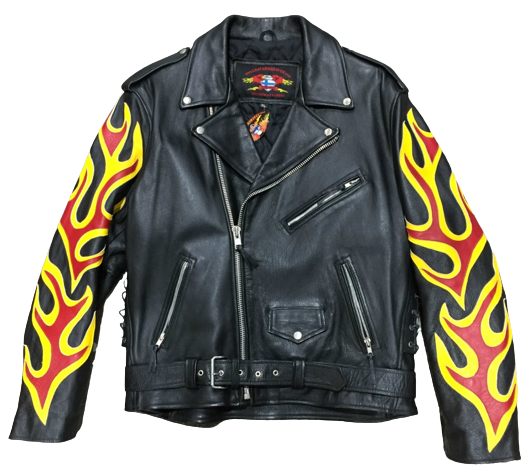 Prätkärotsi, Liekki naudannahkaa - Nahkatakit - T3 - 4