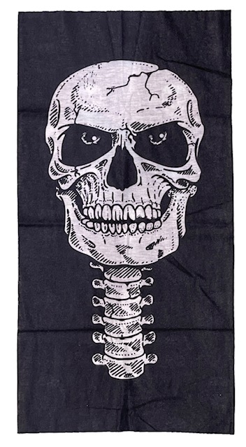 Putkihuivi, Kaularankakallo musta - Putkihuivit - B383 - 1