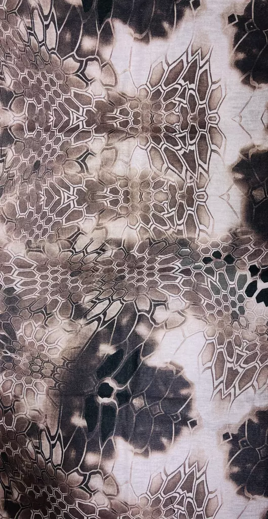 Putkihuivi ruskea/musta jääkide - Putkihuivit - B293 - 1