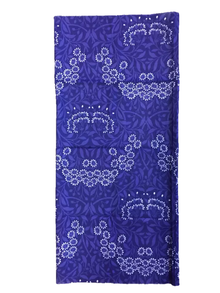 Putkihuivi, Sininen, Kukkia - Putkihuivit - B203 - 1