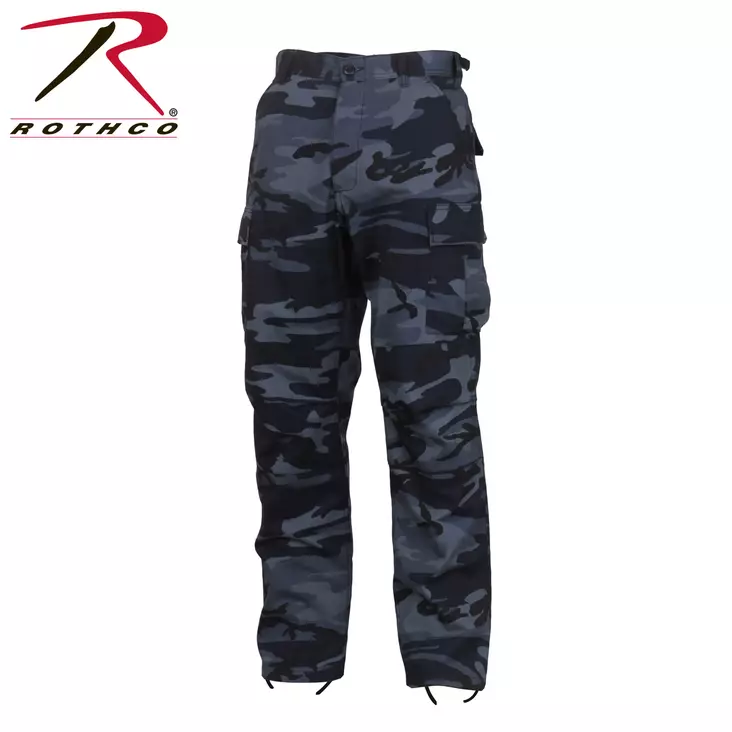 Reisitaskuhousut, Midnight Blue Camo - Reisitaskuhousut - ROT73 - 1
