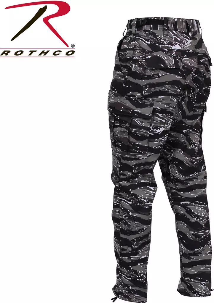 Reisitaskuhousut, tiger stripe, BDU urba - Reisitaskuhousut - ROT23 - 1