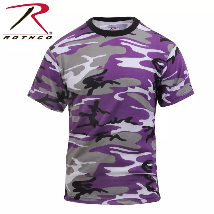 Rothco Ultra Violet camo tpaita - T-paidat - ROT53 - 1