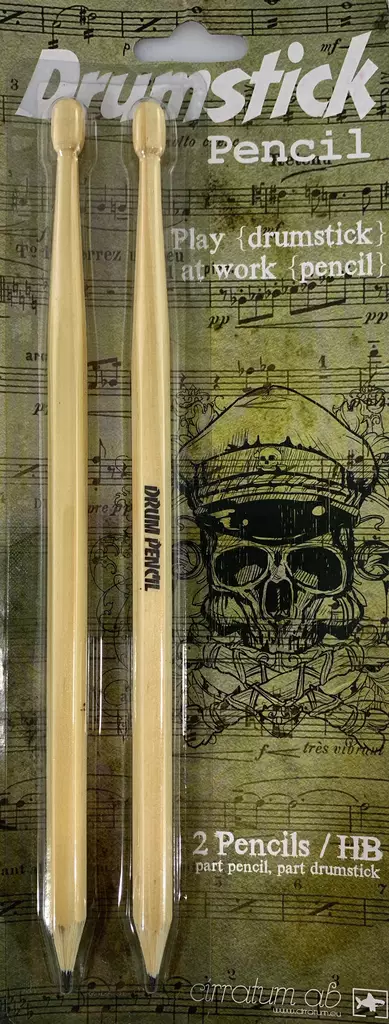 Rumpukapulat kynä lyijykynä 2-kpl - Kynät toimisto - 84393 - 1