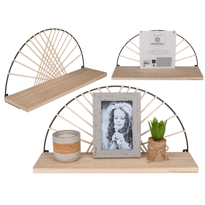 Seinähylly Makramee - Seinälle - PRT1293 - 1