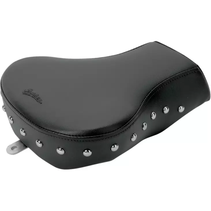 SOLO PILLION PAD RENEGADE™ TOUR REAR SADDLEHYDE™|SADDLEGEL™ STUDDED BLACK|NATURAL - Satulat ja satulanpäälliset - 08020303 - 1