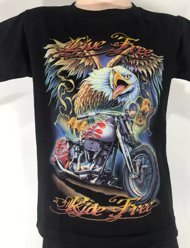 T-paita, Live free - T-paidat - KID483 - 1