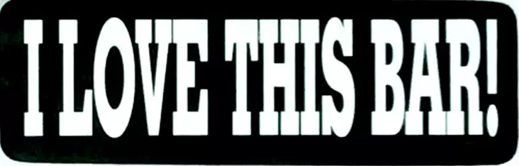 Tarra I LOVE THIS BAR - Tarrat - TAR223 - 1