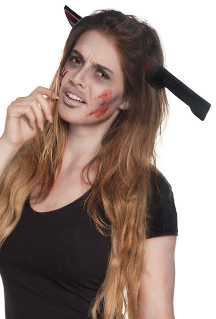 Tiara Puukko pään läpi - Halloween, naamiaiset - HOR403 - 1