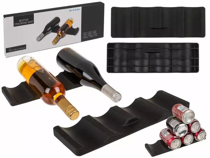 Tölkki / pulloteline tilansäästäjä silik - Keittiötarvikkeet - LKM453 - 1