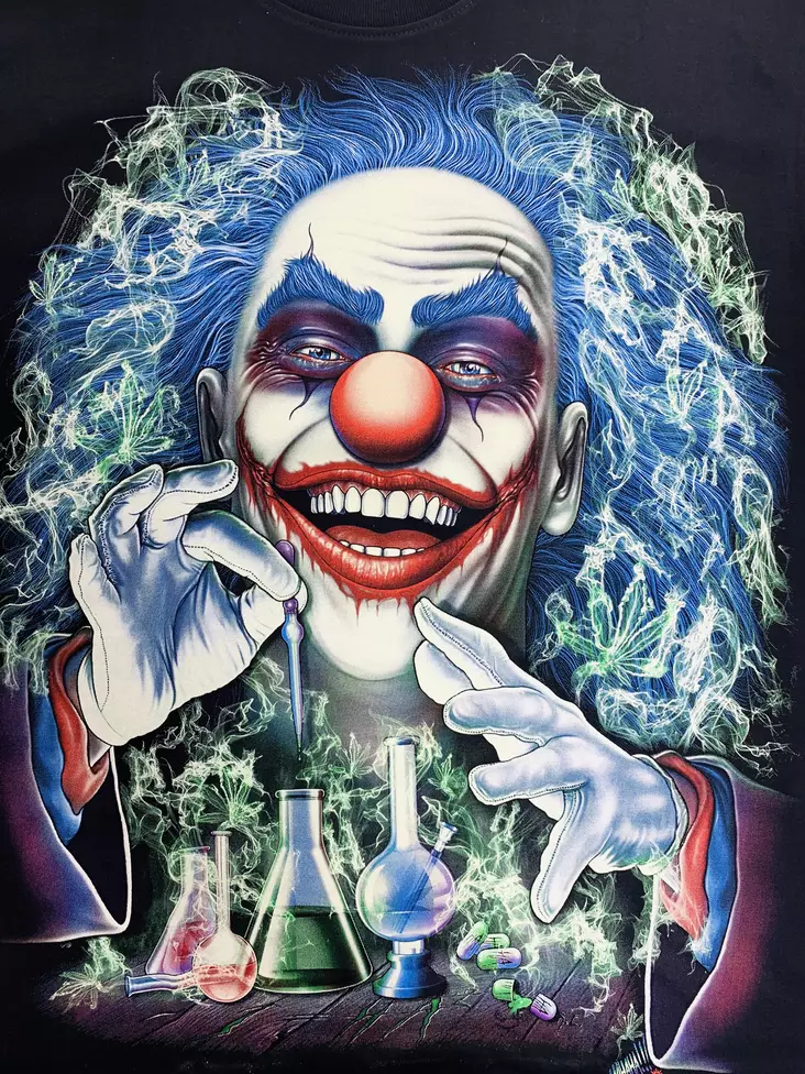 Tpaita Joker Klovni ilkeä kemisti klovni - T-paidat - TP1253 - 1