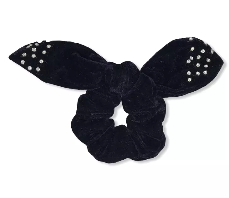 Tummansininen hiusdonitsi solmulla - Hiuskoristeet - PIN313 - 2