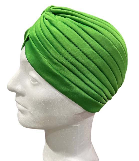 Turbaani, vihreä - Hiuskoristeet - HAT123 - 2