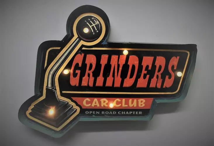 Valokyltti Grinders - Taulut, kehykset - PELT13 - 1