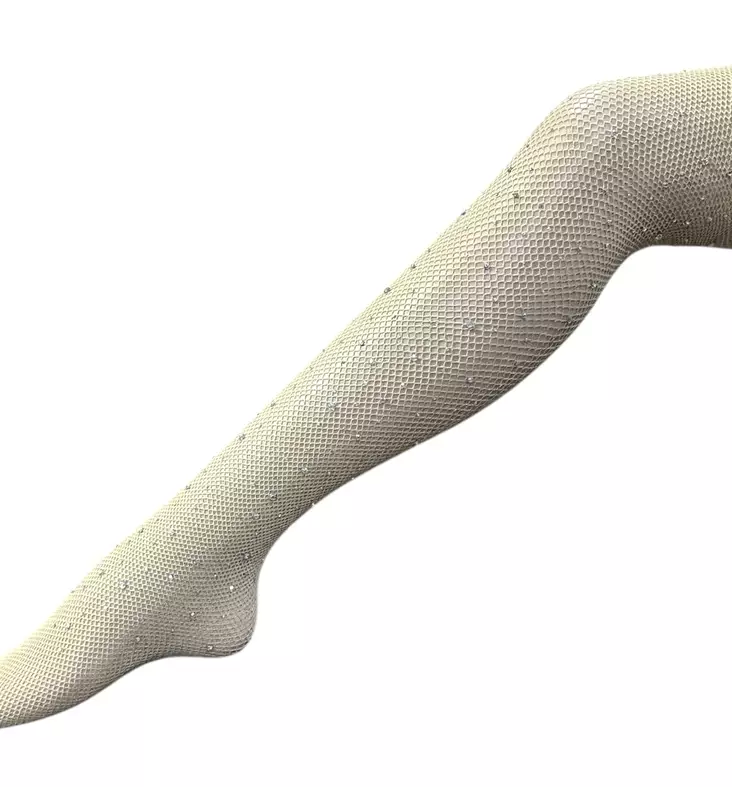 Verkkosukkahousut Vaalea Bling - Sukkahousut - SU333 - 1