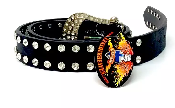 Vyö, 2-riviä, zirkon" timantti". - Niittivyöt - KV163 - 1