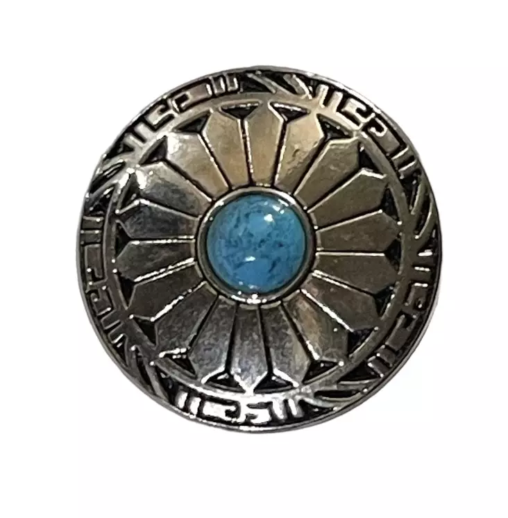 Vyökoriste ruuvilla, Turkoosi 30 mm - Vyöt ja soljet - PRT1173 - 1