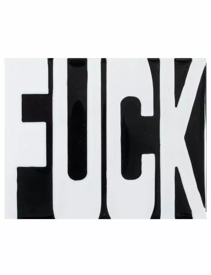 Vy=C3=B6nsolki, Fuck, mustavalkoinen, 9x7cm - Soljet - VS743 - 1