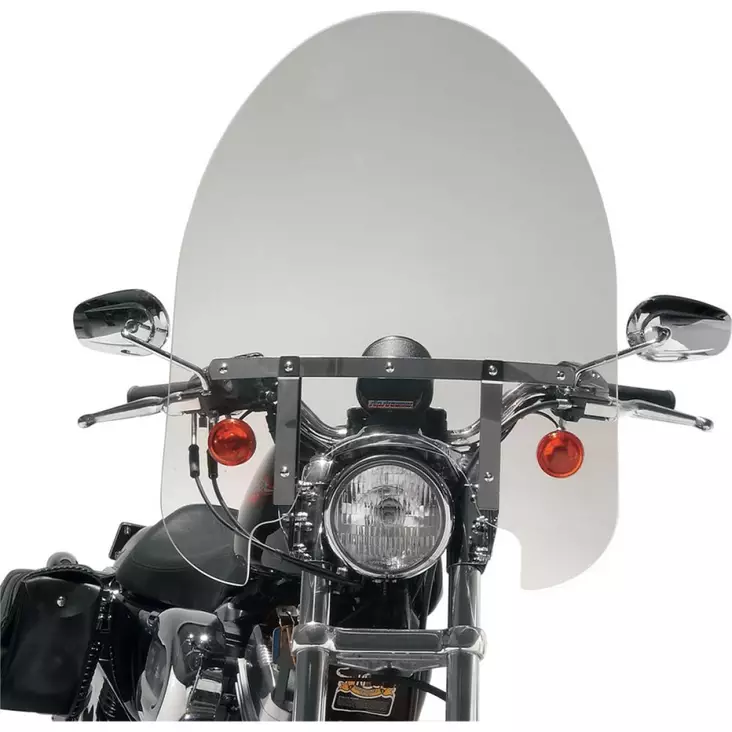 WINDSHIELD CRUISERS SS-30 CLASSIC WIDE GLIDE CLEAR | NATURAL 22" - Tuulilasit ja etumaskit - 23130193 - 1