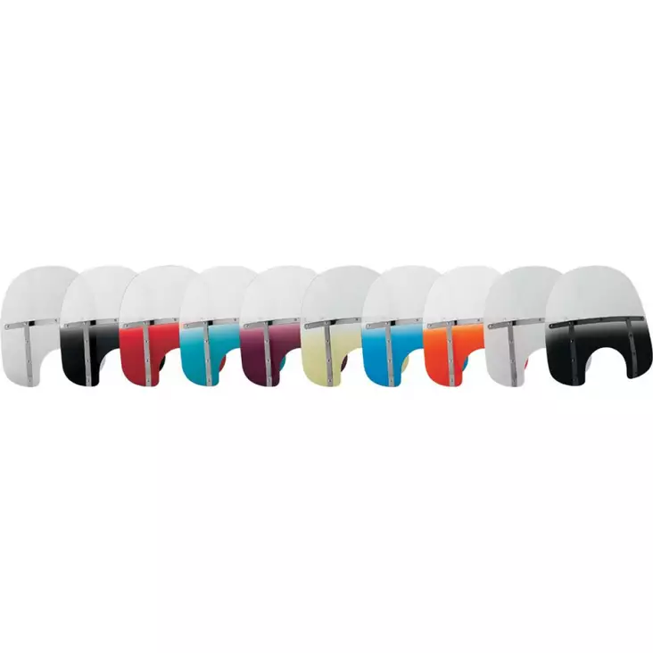 WINDSHIELD REPLACEMENT MEMPHIS FATS 13" CLEAR - Tuulilasit ja etumaskit - 23130003 - 1