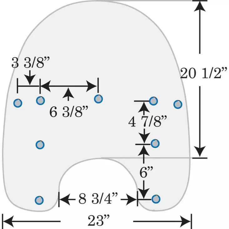 WINDSHIELD STANDARD OEM-REPLACEMENT HARLEY DAVIDSON® 21" CLEAR - Tuulilasit ja etumaskit - 23100073 - 1