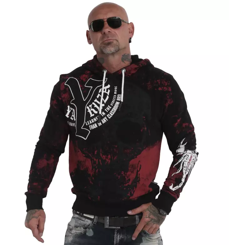 Yakuza Huppari Hidden Skull - Pitkähihaiset paidat - YA13 - 1