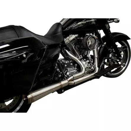 EXHAUST SYSTEM ASSAULT 2-INTO-1 STRAIGHT RAW - Pakoputket ja niiden osat - 18002204 - 1