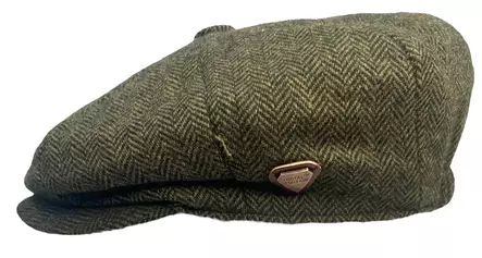 Flatcap Tweed, vihreä - Flat Capit - LC774 - 1