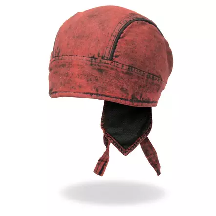 Headwrap, Rust Dye Denim - Headwrapit - HW244 - 1
