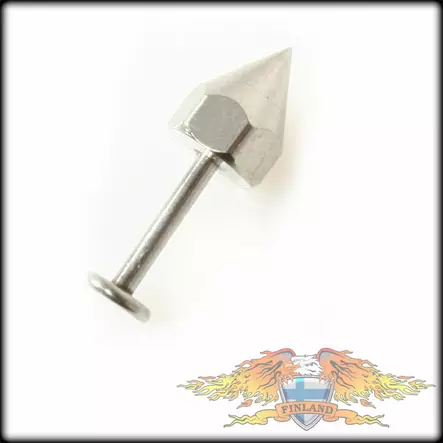 Huulitappi, kartiomutteri, lävistyskoru - Lävistys- ja venytyskorut - HUT4 - 1