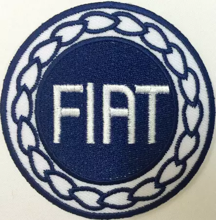 Kangasmerkki, Fiat, pyöreä - Kangasmerkit - K1214 - 1