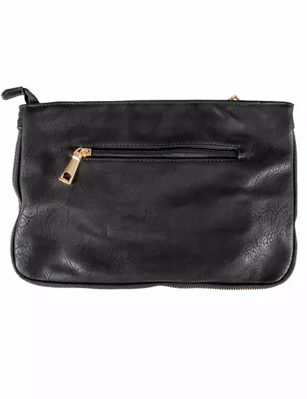 K=C3=A4silaukku, Leopardikuosi, dark red - Laukut - NL414 - 2