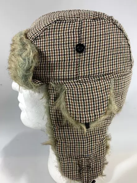 Lasten Karvalakki Ruskea ruutu - Karvalakit - KAR54 - 1