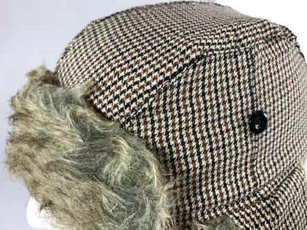 Lasten Karvalakki Ruskea ruutu - Karvalakit - KAR54 - 2