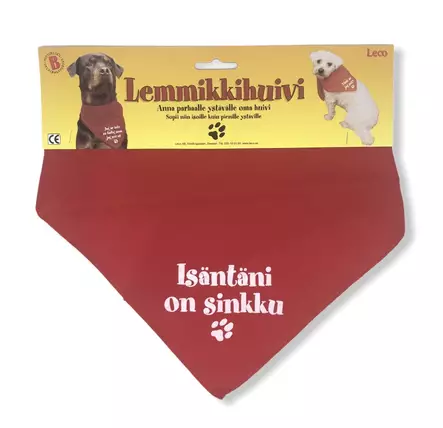 Lemmikkihuivi, Isäntäni on sinkku - Lemmikit - DOG14 - 1